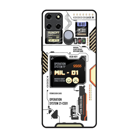Tech Display Realme C12 Glass Back Cover Online
