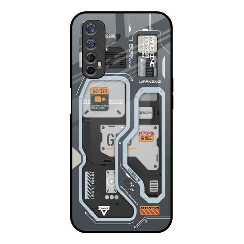 Retro Futuristic Realme Narzo 20 Pro Glass Back Cover Online