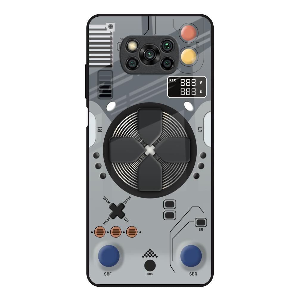 Gaming Gear Poco X3 Glass Back Cover Online