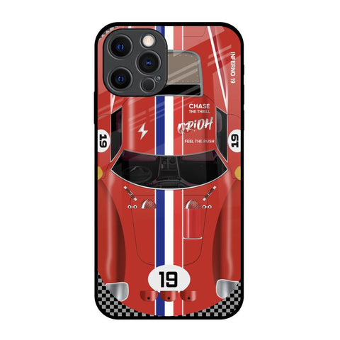 Racing Vintage iPhone 12 Pro Glass Back Cover Online