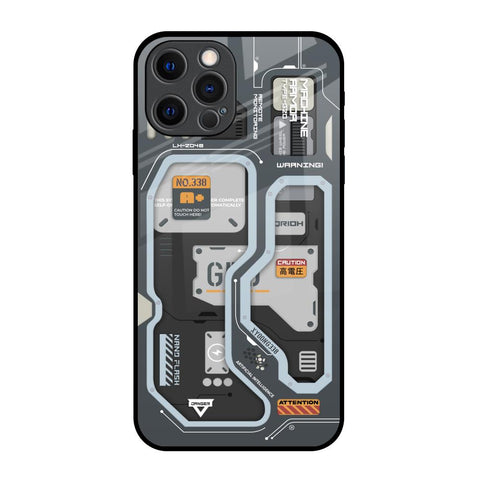 Retro Futuristic iPhone 12 Pro Glass Back Cover Online