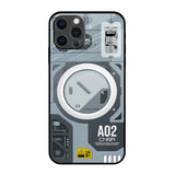 Modern Technology iPhone 12 Pro Max Glass Back Cover Online