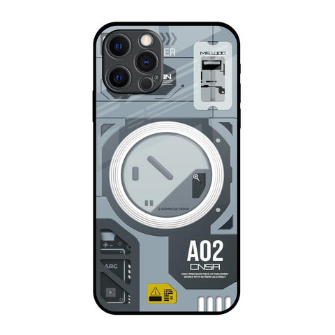 Modern Technology iPhone 12 Pro Max Glass Back Cover Online