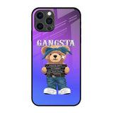 Gangsta Bear iPhone 12 Pro Max Glass Back Cover Online
