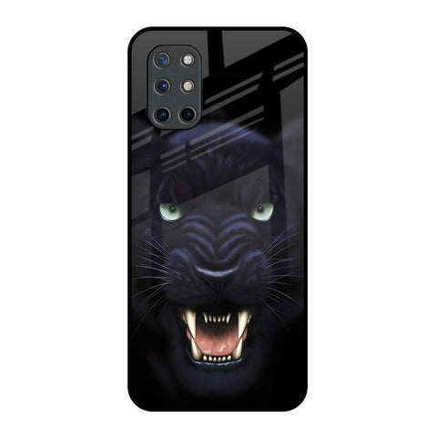 Angry Black Leopard OnePlus 8T Glass Back Cover Online