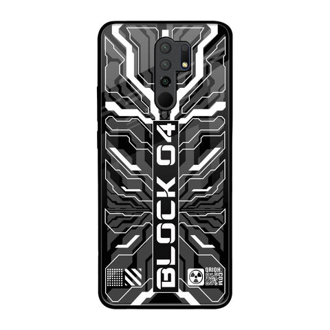 Monochrome Magic Poco M2 Glass Back Cover Online