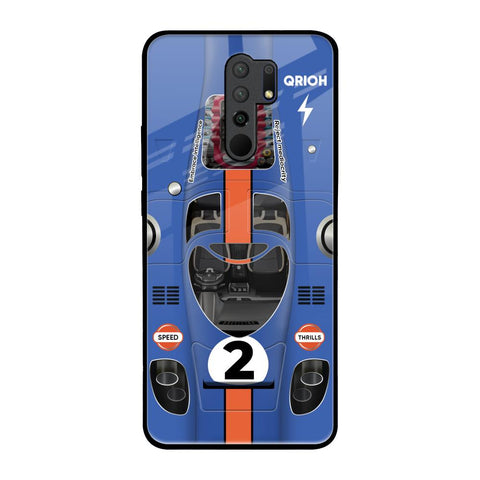 Car Adiction Poco M2 Glass Back Cover Online