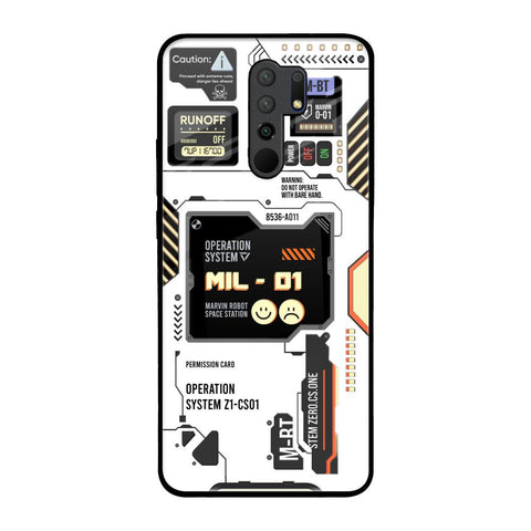 Tech Display Poco M2 Glass Back Cover Online