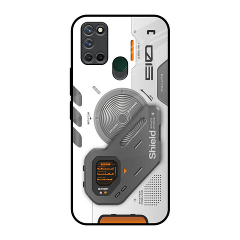 Liberty Cyber Realme 7i Glass Back Cover Online