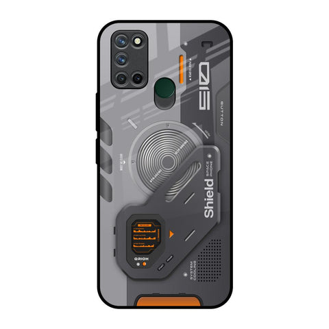 Tech Lifestyle Realme 7i Glass Back Cover Online