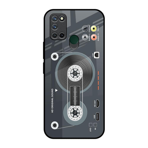 Retro Recorder Realme 7i Glass Back Cover Online