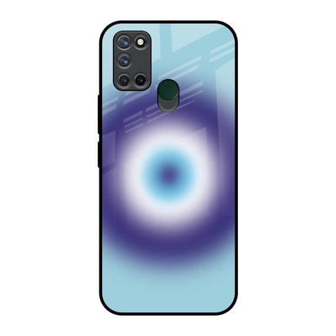 Evil Eye Art Realme 7i Glass Back Cover Online