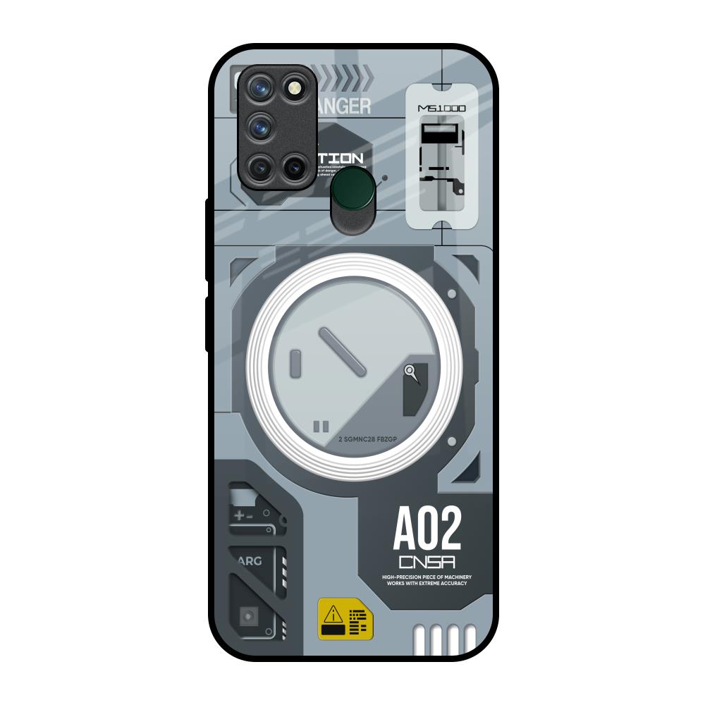 Modern Technology Realme 7i Glass Back Cover Online