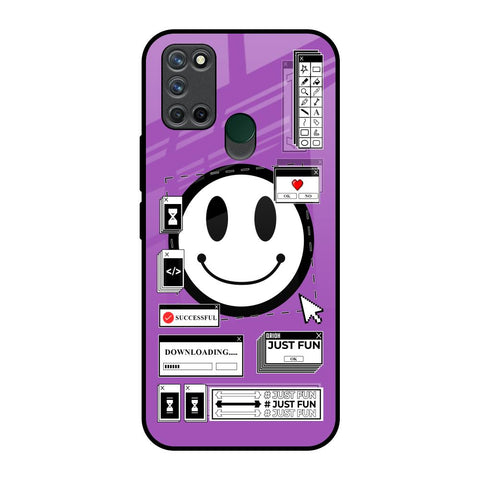 Code with Smile Realme 7i Glass Back Cover Online