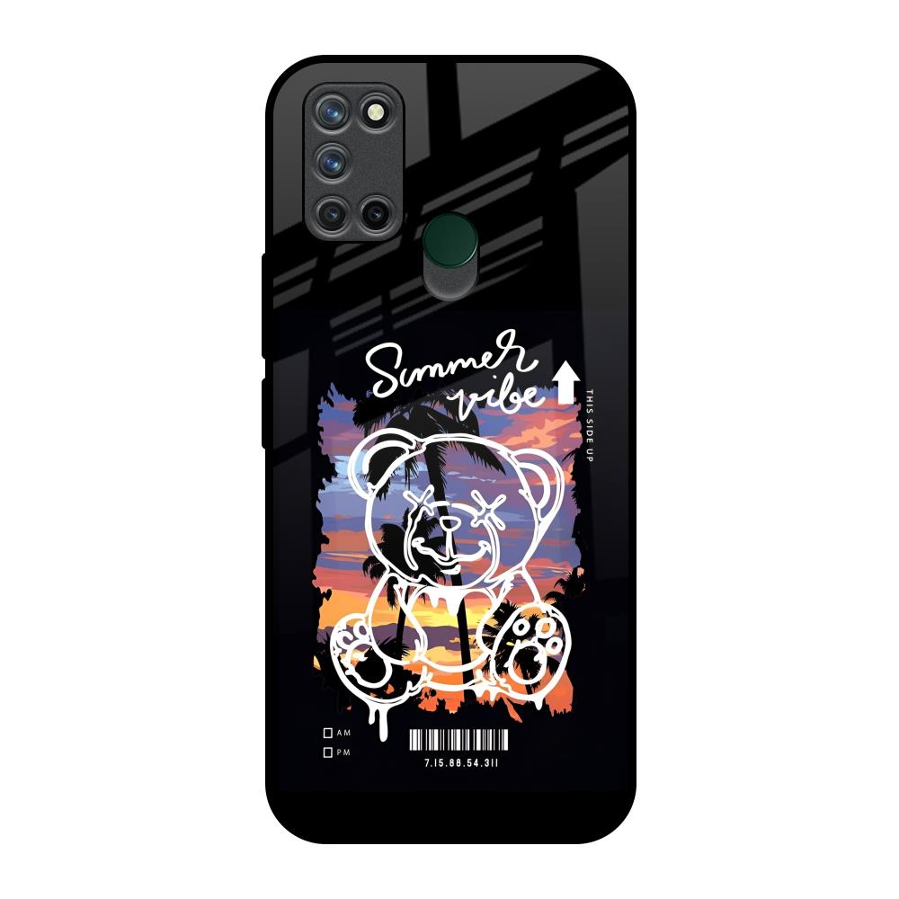 Summer Vibe Realme 7i Glass Back Cover Online