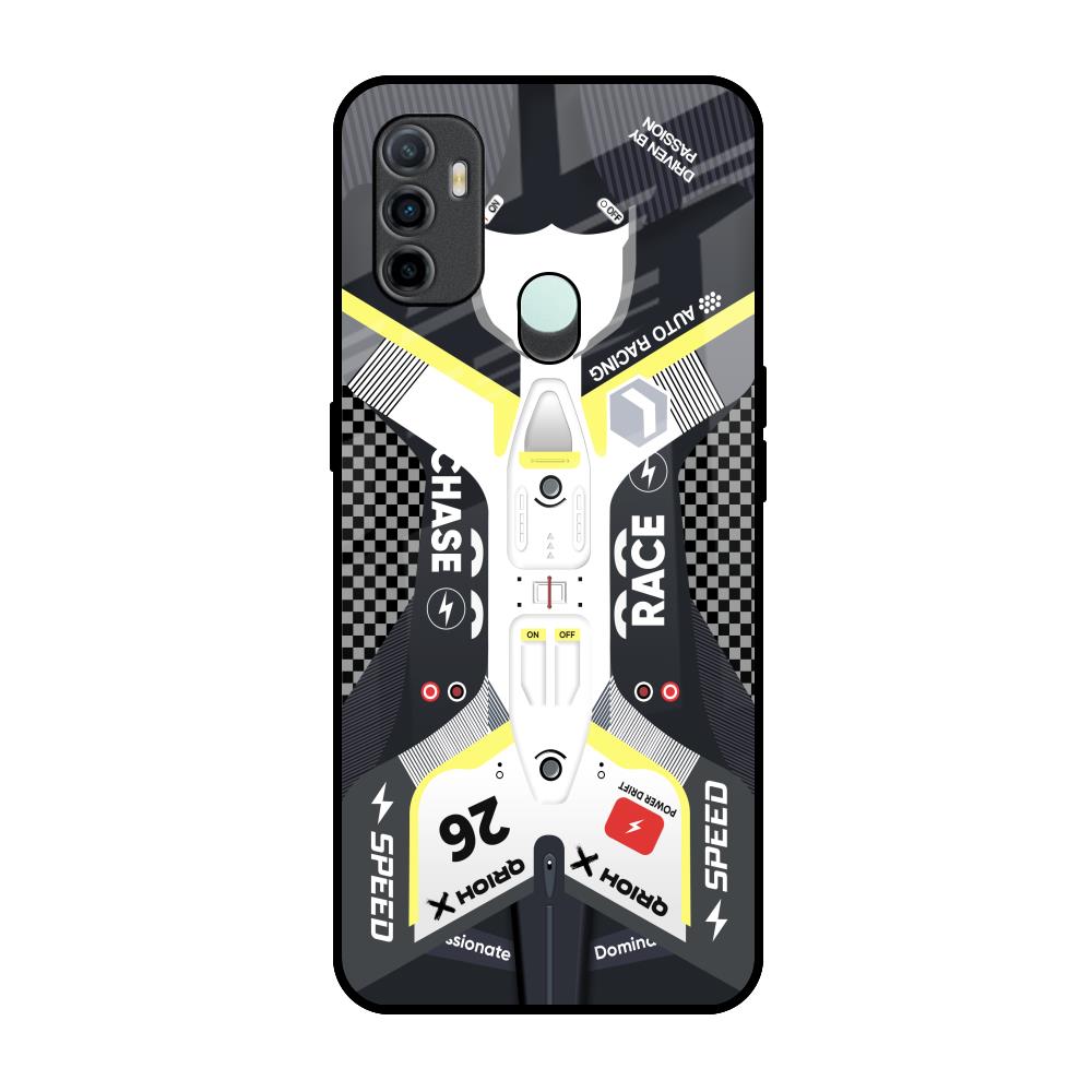 Car Enthusiast Oppo A33 Glass Back Cover Online