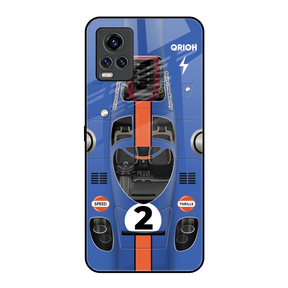Car Adiction Vivo V20 Pro Glass Back Cover Online
