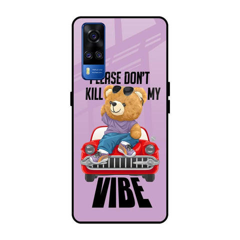 Don't Kill My Vibe Vivo Y51 2020 Glass Back Cover Online