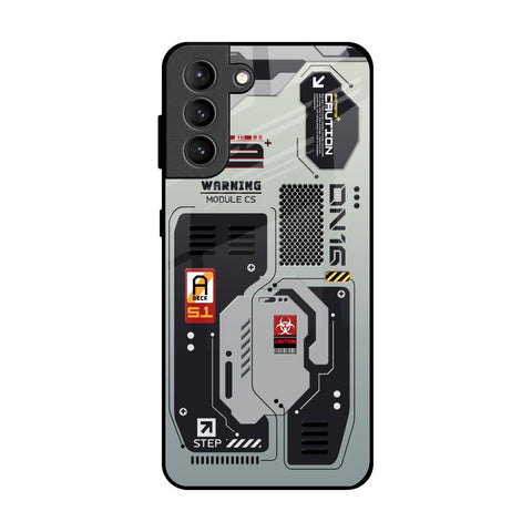 Techno Vibes Samsung Galaxy S21 Plus Glass Back Cover Online