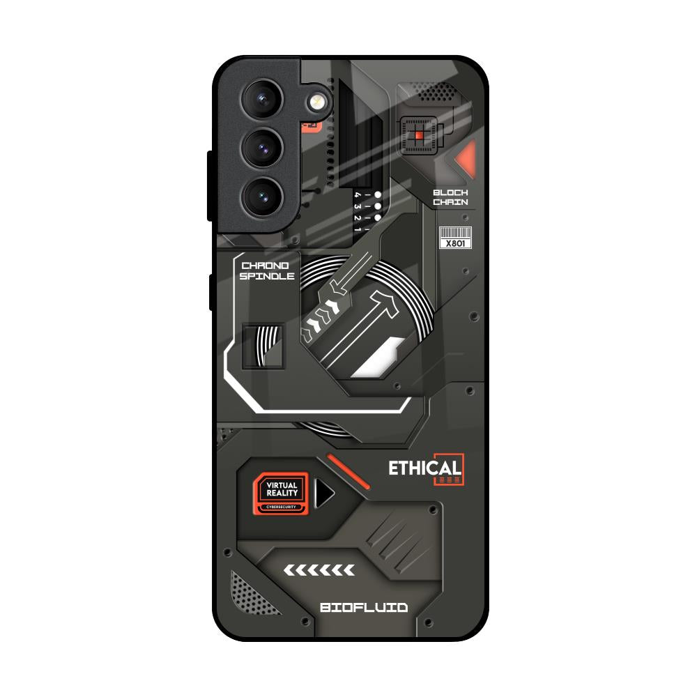 Tech Aesthetics Samsung Galaxy S21 Plus Glass Back Cover Online