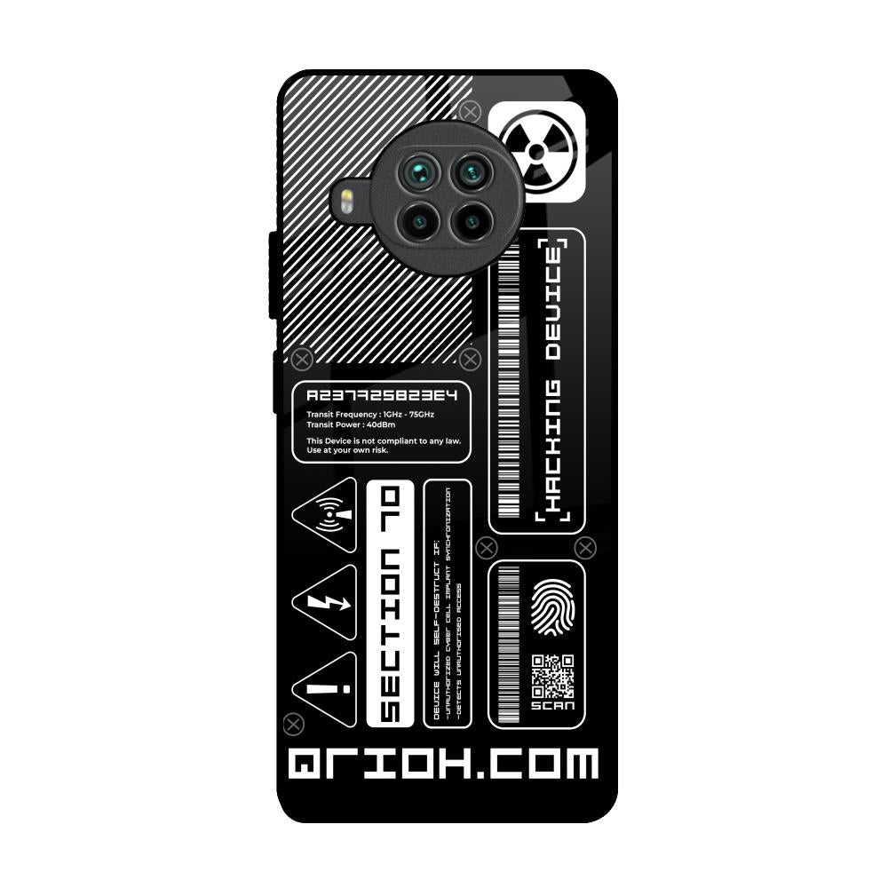 Futuristic Art Mi 10i 5G Glass Back Cover Online