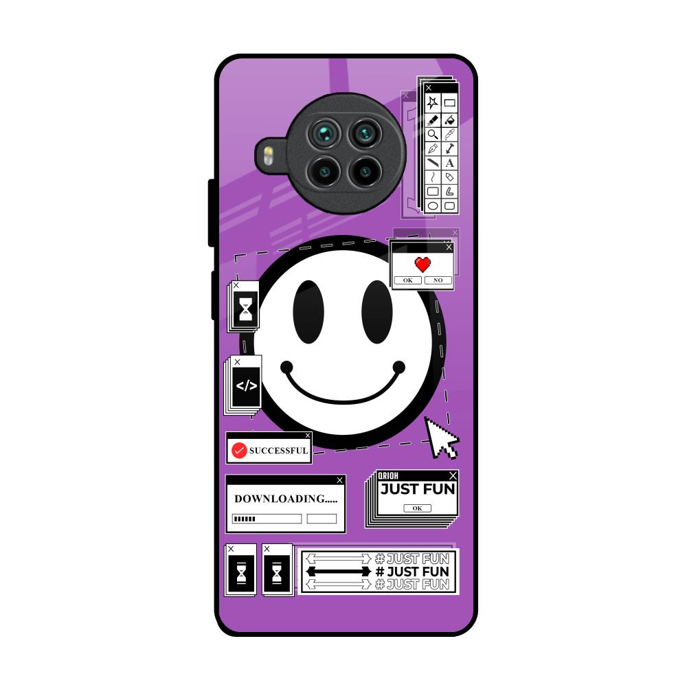 Code with Smile Mi 10i 5G Glass Back Cover Online