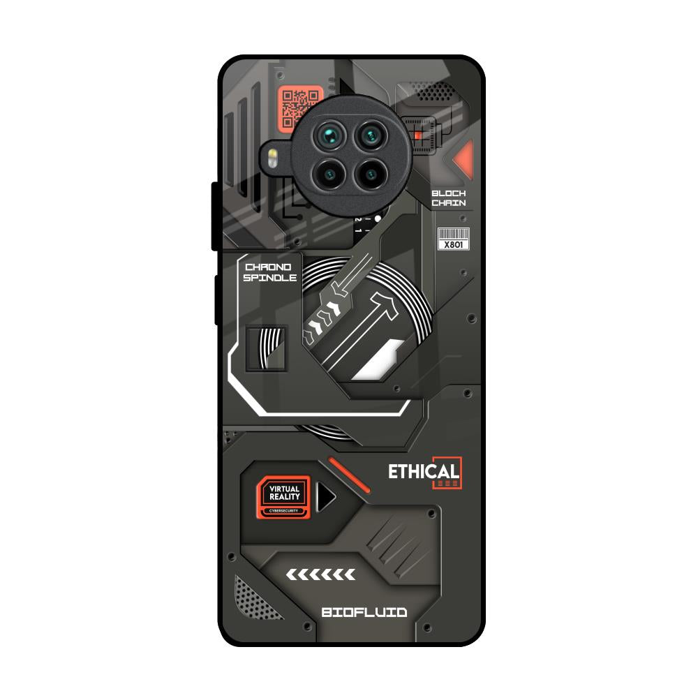 Tech Aesthetics Mi 10i 5G Glass Back Cover Online