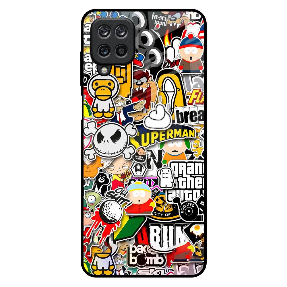 Boosted Samsung Galaxy M12 Glass Back Cover Online