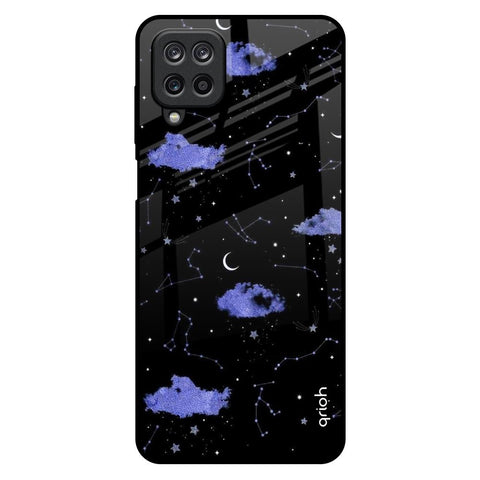 Constellations Samsung Galaxy M12 Glass Back Cover Online