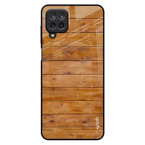 Timberwood Samsung Galaxy M12 Glass Back Cover Online