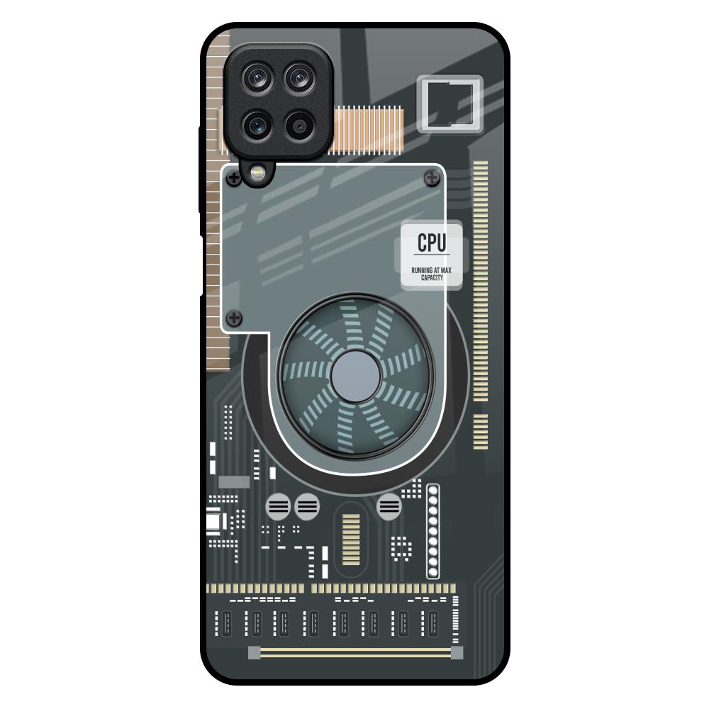 Motherboard Circuit Samsung Galaxy M12 Glass Back Cover Online
