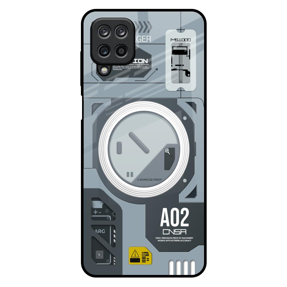Modern Technology Samsung Galaxy M12 Glass Back Cover Online