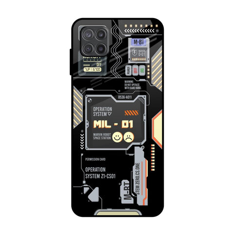 Exposed Parts Samsung Galaxy M12 Glass Back Cover Online