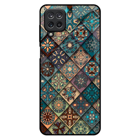 Retro Art Samsung Galaxy M12 Glass Back Cover Online