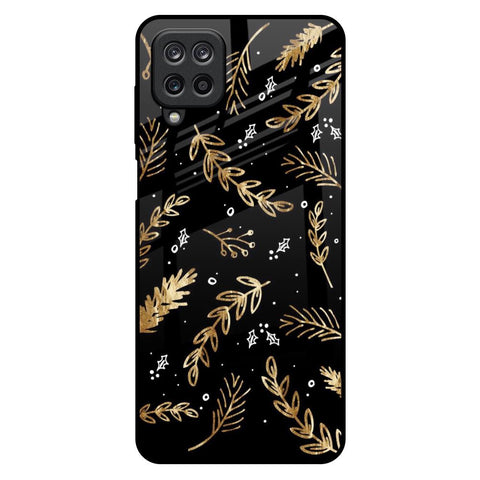 Autumn Leaves Samsung Galaxy M12 Glass Back Cover Online