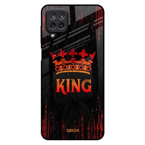 Royal King Samsung Galaxy M12 Glass Back Cover Online