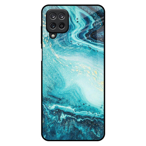 Sea Water Samsung Galaxy M12 Glass Back Cover Online