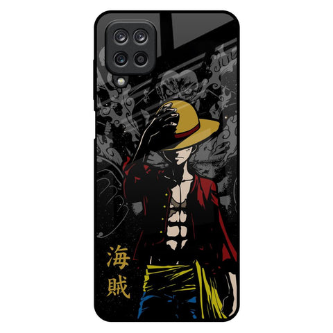 Dark Luffy Samsung Galaxy M12 Glass Back Cover Online