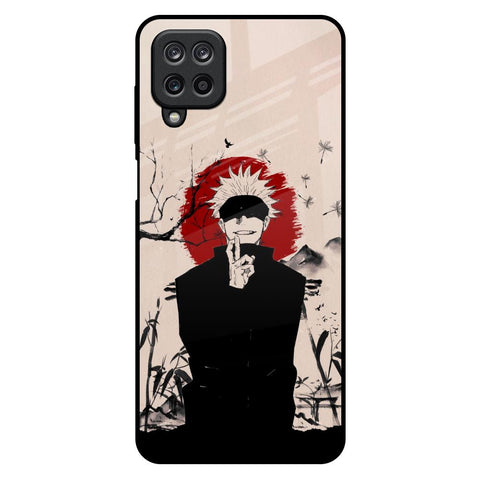 Manga Series Samsung Galaxy M12 Glass Back Cover Online