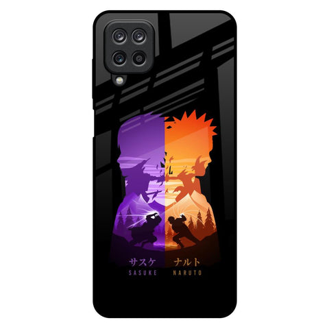 Minimalist Anime Samsung Galaxy M12 Glass Back Cover Online