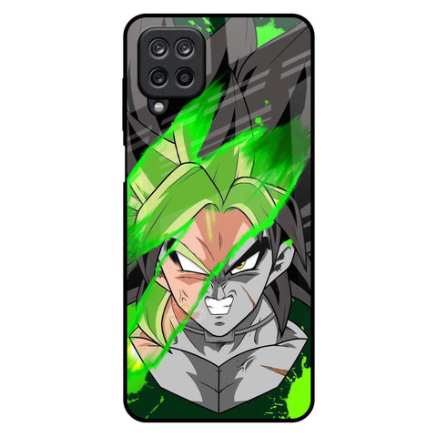 Anime Green Splash Samsung Galaxy M12 Glass Back Cover Online
