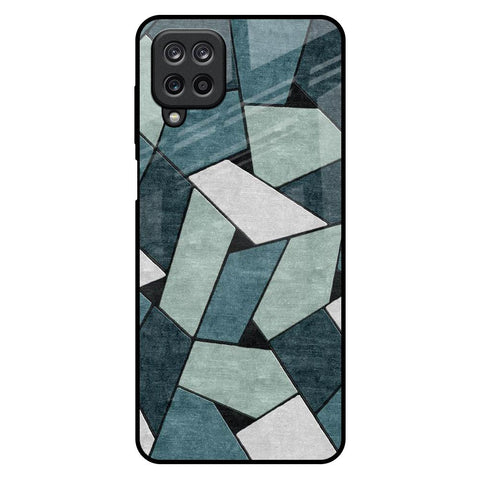 Abstact Tiles Samsung Galaxy M12 Glass Back Cover Online