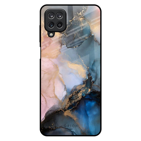 Marble Ink Abstract Samsung Galaxy M12 Glass Back Cover Online