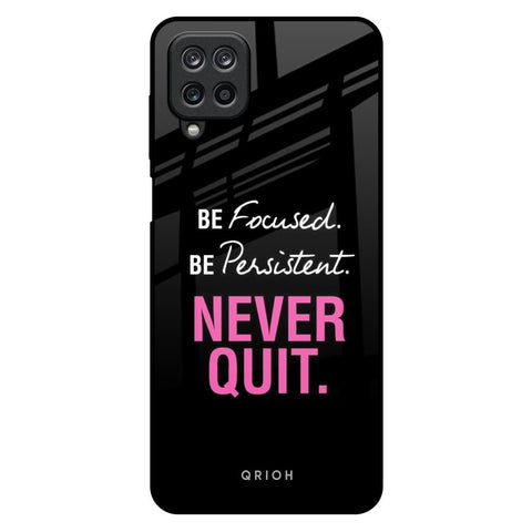 Be Focused Samsung Galaxy M12 Glass Back Cover Online