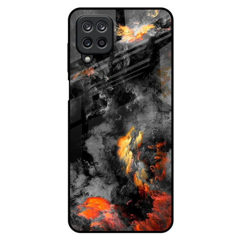 Lava Explode Samsung Galaxy M12 Glass Back Cover Online