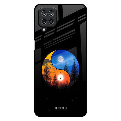 Yin Yang Balance Samsung Galaxy M12 Glass Back Cover Online