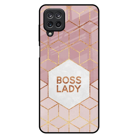 Boss Lady Samsung Galaxy M12 Glass Back Cover Online