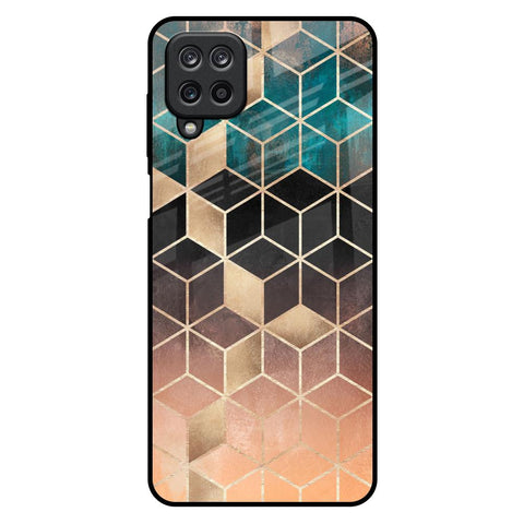 Bronze Texture Samsung Galaxy M12 Glass Back Cover Online