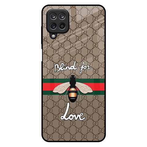 Blind For Love Samsung Galaxy M12 Glass Back Cover Online