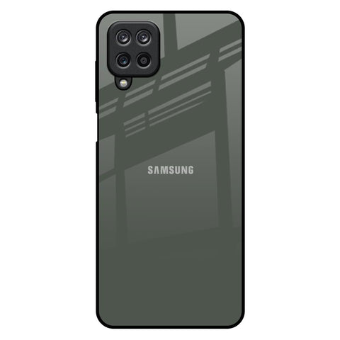 Charcoal Samsung Galaxy M12 Glass Back Cover Online